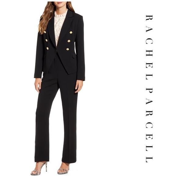 Rachel Parcell Wide Leg Suit Pants - Picture 6 of 7